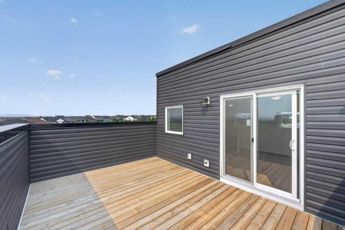 709-474 Seton Circle Se, Calgary, AB - Outdoor With Deck Patio Veranda With Exterior