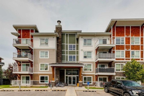 5103-302 Skyview Ranch Drive Ne, Calgary, AB - Outdoor With Balcony With Facade