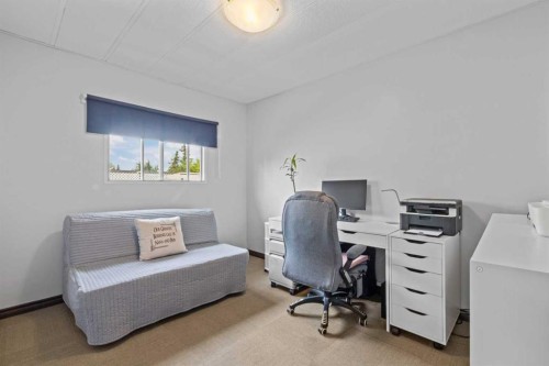 113 Spring Haven Court Se, Airdrie, AB - Indoor Photo Showing Office