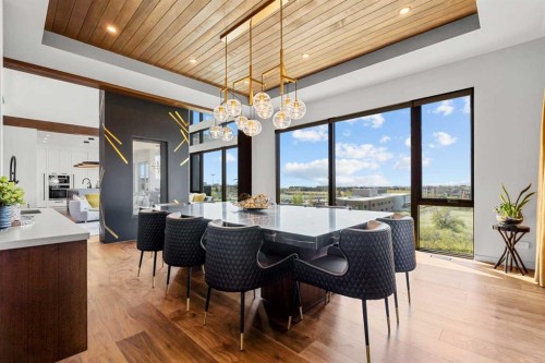 315 Aspen Ridge Place Sw, Calgary, AB - Indoor Photo Showing Dining Room