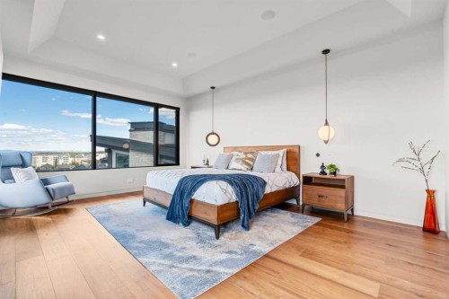 315 Aspen Ridge Place Sw, Calgary, AB - Indoor Photo Showing Bedroom