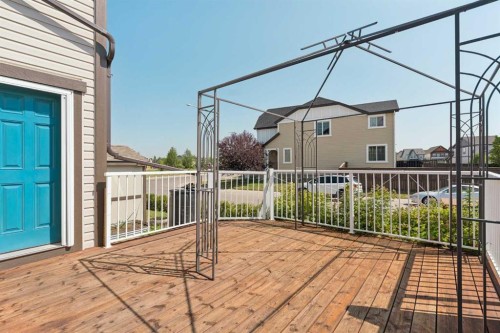 1037 New Brighton Park Se, Calgary, AB - Outdoor With Deck Patio Veranda With Exterior