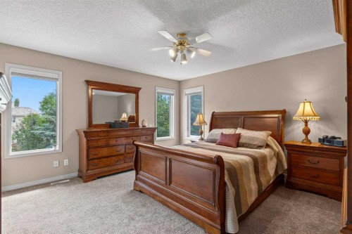 58 Mt Gibraltar Place Se, Calgary, AB - Indoor Photo Showing Bedroom