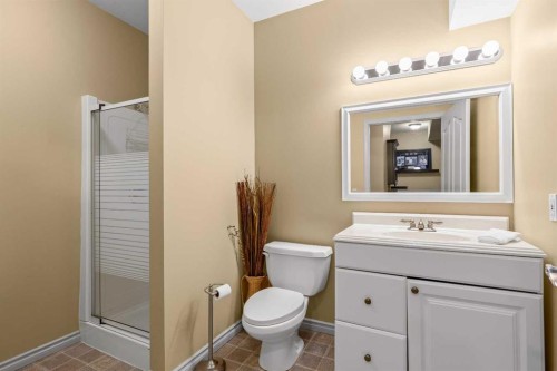 58 Mt Gibraltar Place Se, Calgary, AB - Indoor Photo Showing Bathroom