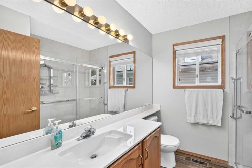 108 Woodside Close Nw, Airdrie, AB - Indoor Photo Showing Bathroom
