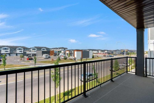 414 Corner Meadows Square Ne, Calgary, AB - Outdoor With Balcony With Exterior