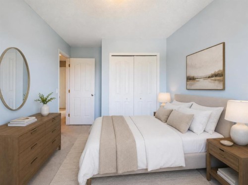 139 Bridlewood Circle Sw, Calgary, AB - Indoor Photo Showing Bedroom