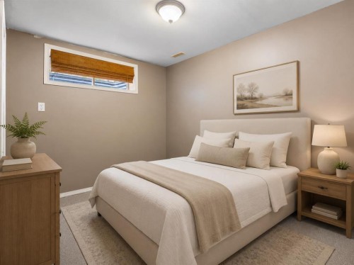 139 Bridlewood Circle Sw, Calgary, AB - Indoor Photo Showing Bedroom