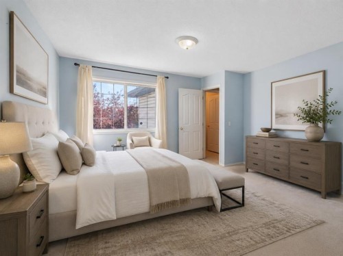 139 Bridlewood Circle Sw, Calgary, AB - Indoor Photo Showing Bedroom