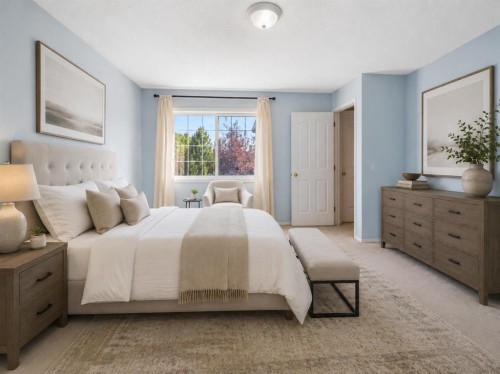 139 Bridlewood Circle Sw, Calgary, AB - Indoor Photo Showing Bedroom