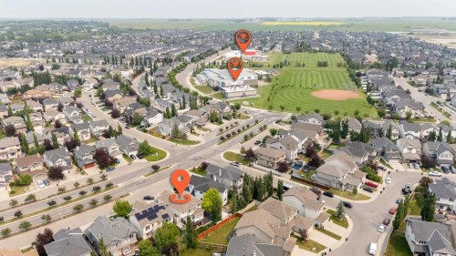 1437 Kings Heights Boulevard Se, Airdrie, AB - Outdoor With View