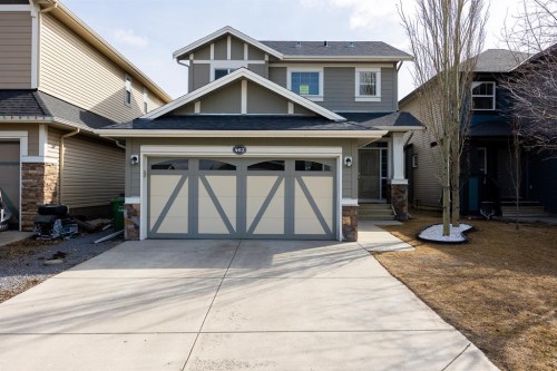 462 Williamstown Green Nw, Airdrie, AB - Outdoor With Facade