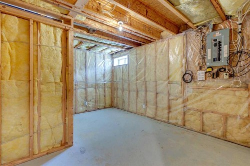 159 Woodbend Way, Okotoks, AB - Indoor Photo Showing Basement