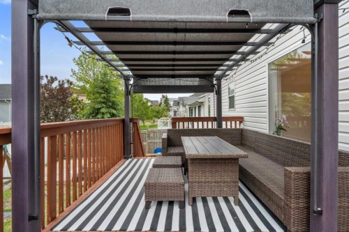 358 Hawkstone Drive Nw, Calgary, AB - Outdoor With Deck Patio Veranda With Exterior