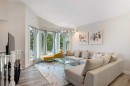 358 Hawkstone Drive Nw, Calgary, AB  - Indoor Photo Showing Living Room 