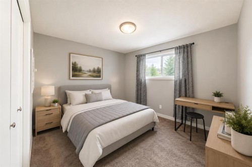 5233 17 Avenue Nw, Calgary, AB - Indoor Photo Showing Bedroom