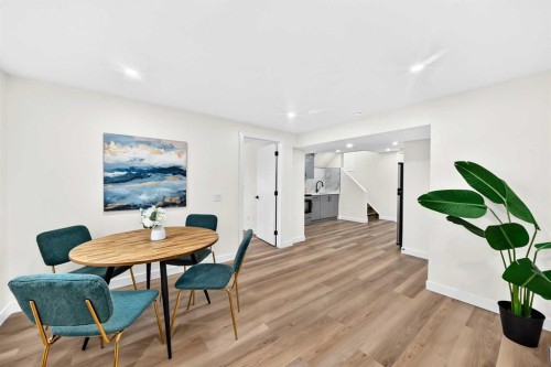 545 Madeira Drive Ne, Calgary, AB - Indoor Photo Showing Dining Room