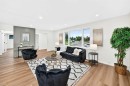 545 Madeira Drive Ne, Calgary, AB  - Indoor Photo Showing Living Room 