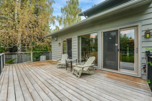 9144 Oakmount Drive Sw, Calgary, AB - Outdoor With Deck Patio Veranda With Exterior