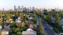 1402 4 Street Nw, Calgary, AB  - Outdoor With View 