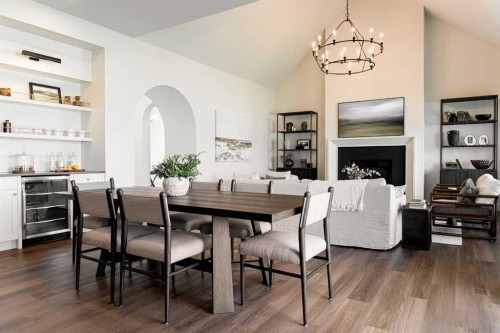 138 Legacy Forest Heights Se, Calgary, AB - Indoor Photo Showing Dining Room