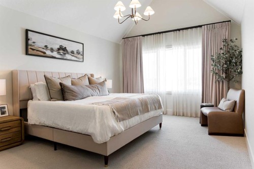 138 Legacy Forest Heights Se, Calgary, AB - Indoor Photo Showing Bedroom