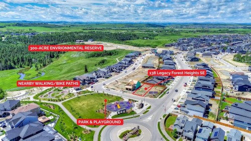 138 Legacy Forest Heights Se, Calgary, AB - Outdoor With View