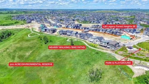 138 Legacy Forest Heights Se, Calgary, AB - Outdoor With View
