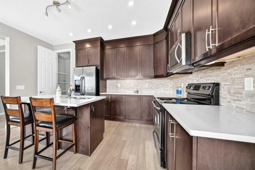 247 Cityscape Way Ne, Calgary, AB - Indoor Photo Showing Kitchen With Upgraded Kitchen