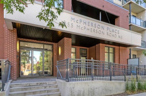 514-955 Mcpherson Road Ne, Calgary, AB - Outdoor With Balcony With Exterior