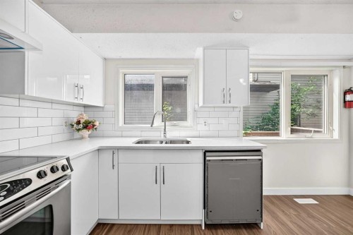 37 Martingrove Way Ne, Calgary, AB - Indoor Photo Showing Kitchen With Stainless Steel Kitchen With Double Sink