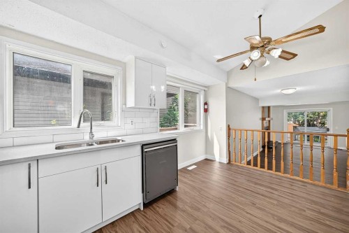 37 Martingrove Way Ne, Calgary, AB - Indoor Photo Showing Kitchen With Double Sink