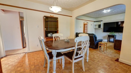 335 50 Avenue West, Claresholm, AB - Indoor Photo Showing Dining Room