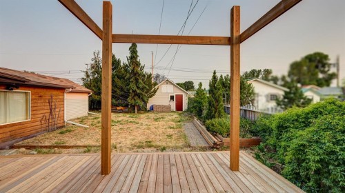 335 50 Avenue West, Claresholm, AB - Outdoor With Deck Patio Veranda With Exterior