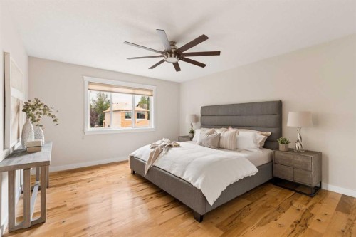 4649 20 Street Sw, Calgary, AB - Indoor Photo Showing Bedroom