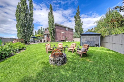 46 Spring View Sw, Calgary, AB - Outdoor With Backyard