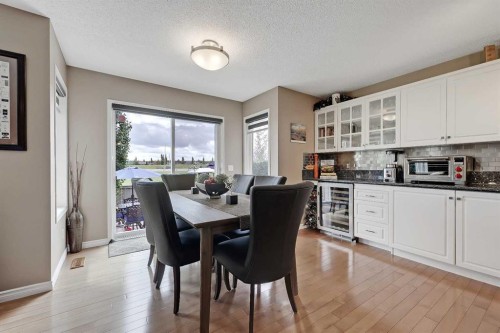 46 Spring View Sw, Calgary, AB - Indoor Photo Showing Dining Room