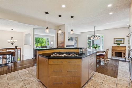 423 Canterbury Place Sw, Calgary, AB - Indoor Photo Showing Kitchen With Upgraded Kitchen