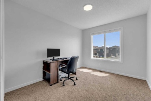 97 Corner Glen Way Ne, Calgary, AB - Indoor Photo Showing Office