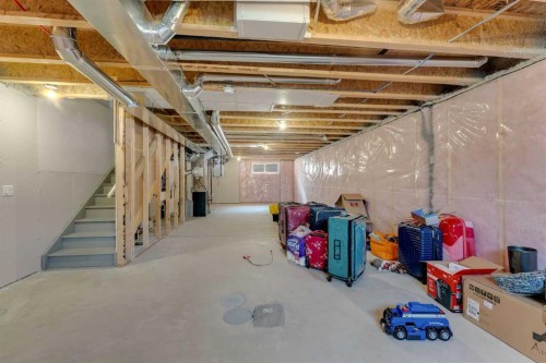97 Corner Glen Way Ne, Calgary, AB - Indoor Photo Showing Basement
