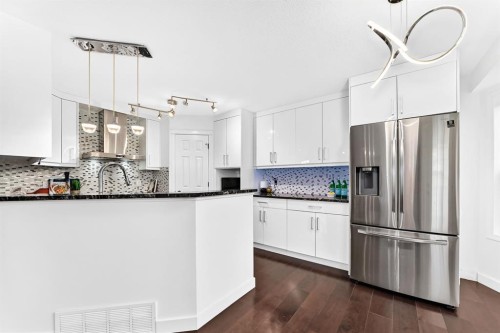 262 Coventry Court Ne, Calgary, AB - Indoor Photo Showing Kitchen With Upgraded Kitchen