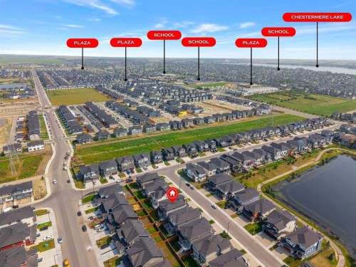 32 Waterford Terrace, Chestermere, AB - Outdoor With View