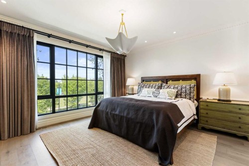 82 Valour Circle Sw, Calgary, AB - Indoor Photo Showing Bedroom