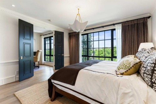 82 Valour Circle Sw, Calgary, AB - Indoor Photo Showing Bedroom