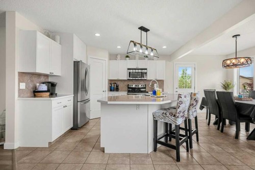 13061 Coventry Hills Way Ne, Calgary, AB - Indoor Photo Showing Kitchen With Stainless Steel Kitchen