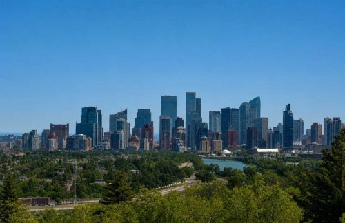 204-328 Cedar Crescent Sw, Calgary, AB - Outdoor With View