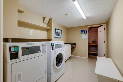 204-328 Cedar Crescent Sw, Calgary, AB - Indoor Photo Showing Laundry Room