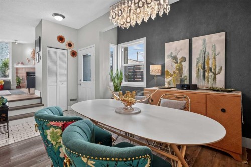 107-1615 13 Avenue Sw, Calgary, AB - Indoor Photo Showing Dining Room