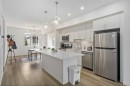 628 Copperstone Manor Se, Calgary, AB  - Indoor Photo Showing Kitchen With Stainless Steel Kitchen With Upgraded Kitchen 