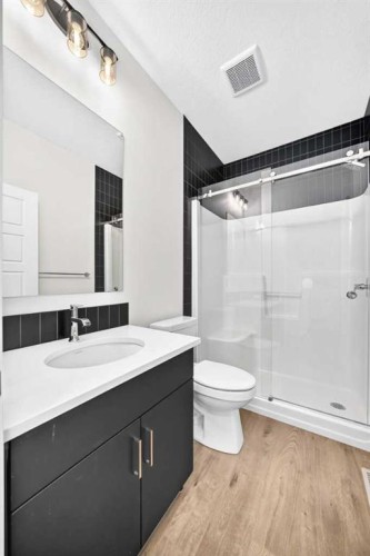 182 Lanark Gate Se, Airdrie, AB - Indoor Photo Showing Bathroom